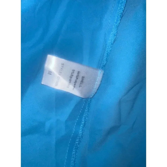 NEW DO + BE Blue satin collar dress tie front ruched mini party size MEDIUM - Picture 9 of 10